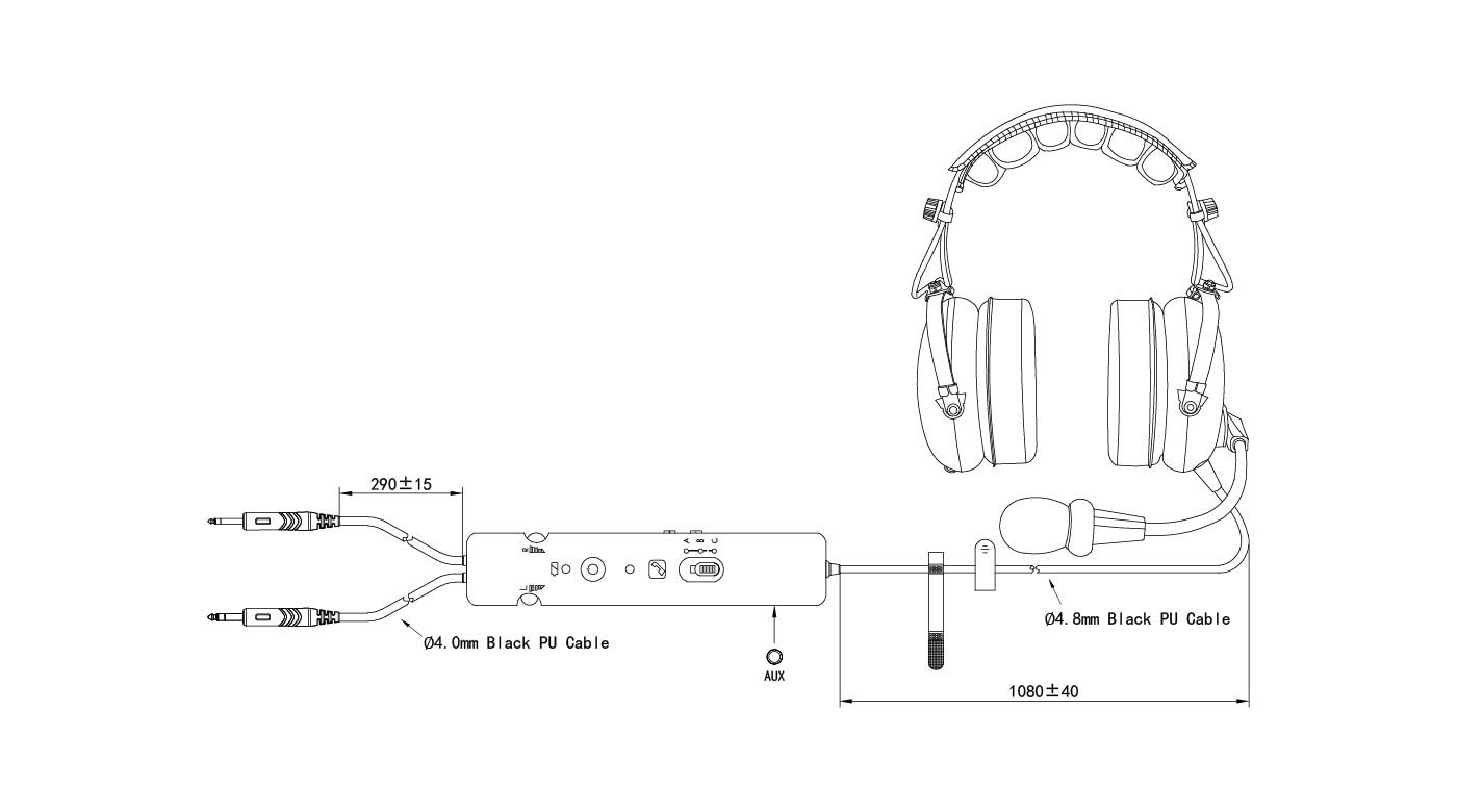 bluetooth aviation headset