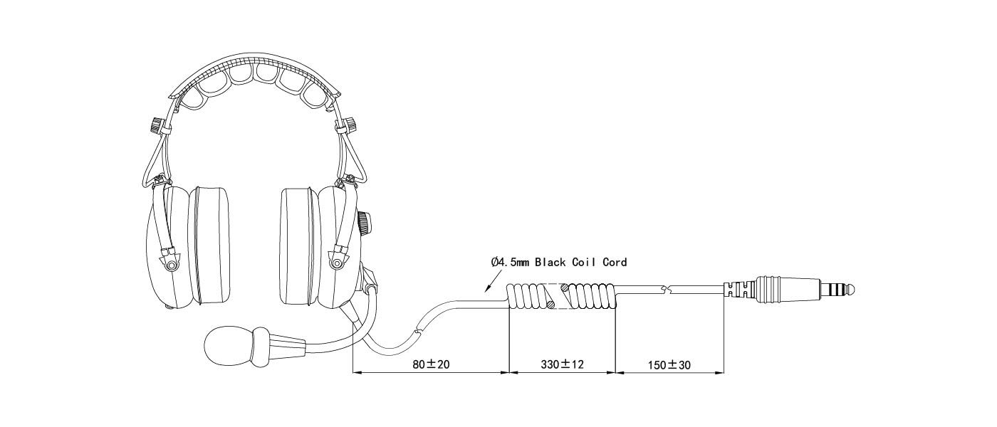 helicopter aviation headset