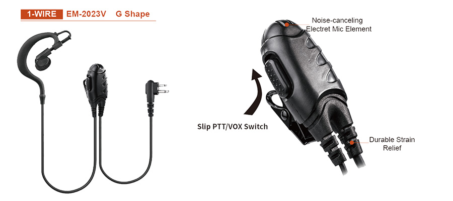 vox two way radio headsets