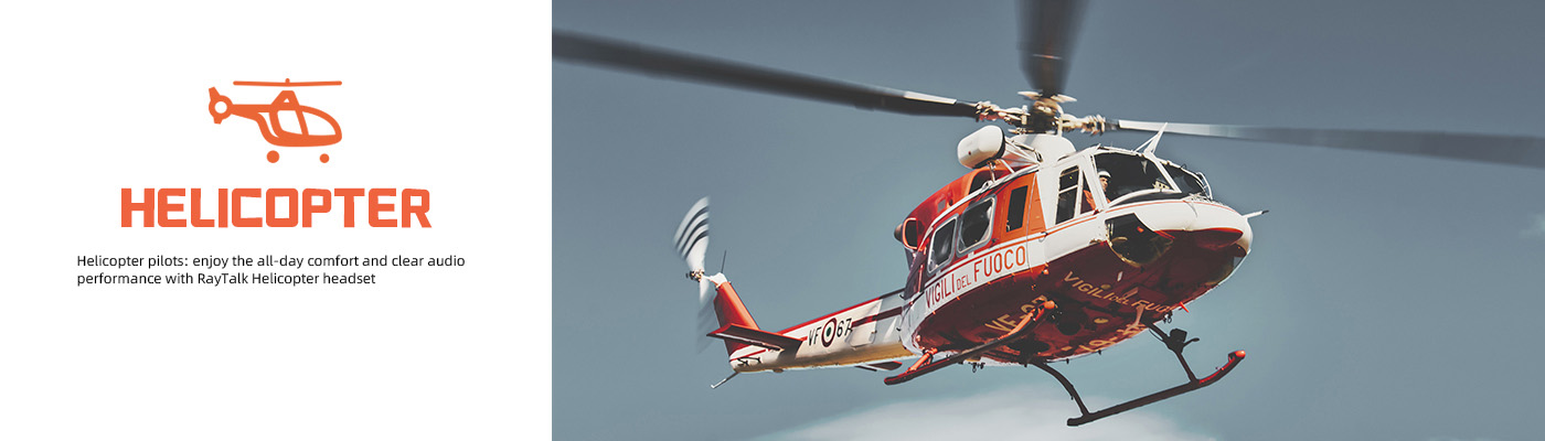 ANR Helicopter Headset