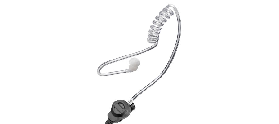 coiled tube earpiece