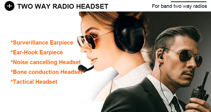 two way radio headset