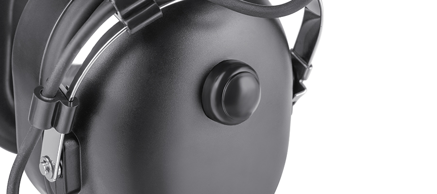 boom mic headset for two way radio