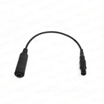 Cable conector adaptador de auriculares para helicóptero CB-09 a LEMO de 6 pines