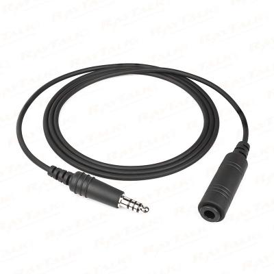 Cable de extensión para auriculares de helicóptero CB-11