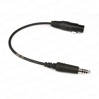 Adaptador de cable de auriculares para helicóptero CB-03 Airbus