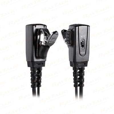 Auriculares con forma de D EM-3242V y VOX para radio bidireccional walkie-talkie
