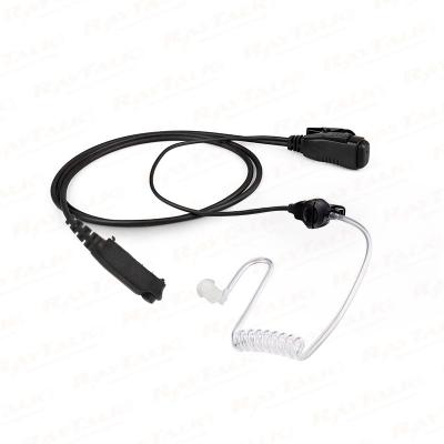 Auriculares de walkie-talkie EM-3927, auricular de seguridad FBI de un solo cable con micrófono en línea y PTT