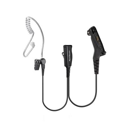 Auricular EM-4132 para walkie-talkie con micrófono PTT para radio bidireccional