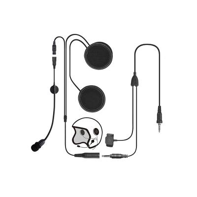 Auriculares abiertos para casco walkie-talkie de motocicleta RHEL-08