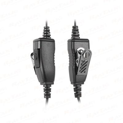 Auricular de seguridad policial para walkie-talkie de radio bidireccional EM-3313A con micrófono