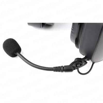 Auriculares con cancelación de ruido de alta resistencia para radio bidireccional B-60