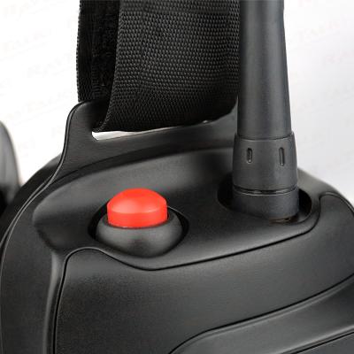 Auriculares de radio bidireccional B-62 con cancelación de ruido de alta resistencia, micrófono y brazo articulado de metal.