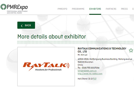 Exposición PMR del 29 al 30 de noviembre de 2016