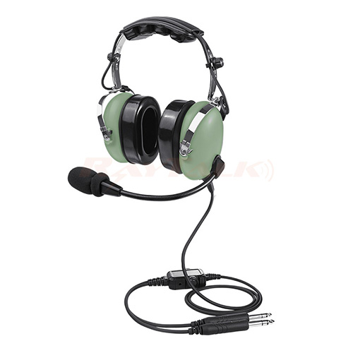 Auriculares de aviación con cancelación de ruido PNR PH-100A para pilotos