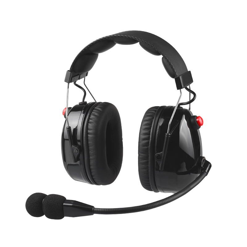 Auriculares de alta resistencia RAN-3000Q con doble orejera y cancelación de ruido